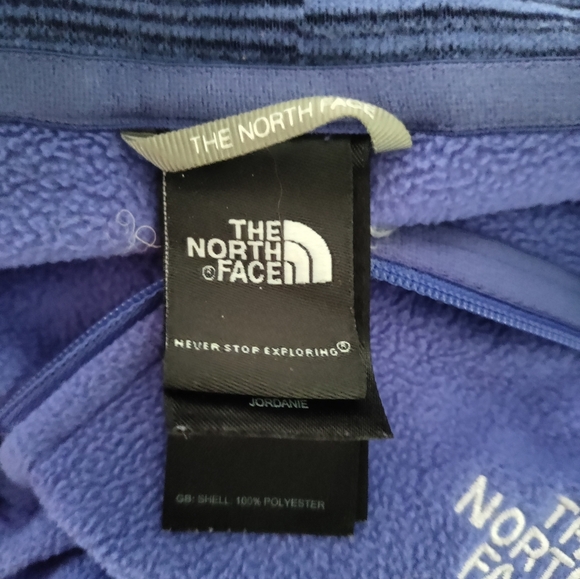 The North Face women’s purple fleece quarter zip size small - Picture 4 of 7